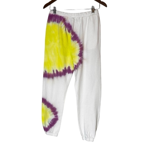 Z Supply Sunburst Tie-Dye Jogger White- Size Small - Picture 6 of 13